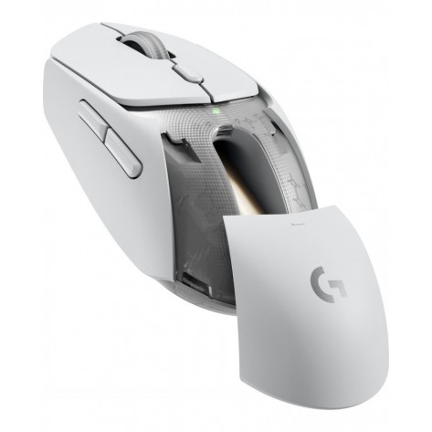 Гейминг мишка Logitech - G309 LIGHTSPEED, оптична, безжична, бяла