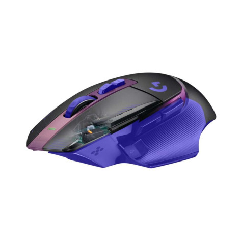 Гейминг мишка Logitech - G502 X Plus, безжична, оптична, Dark Lilac
