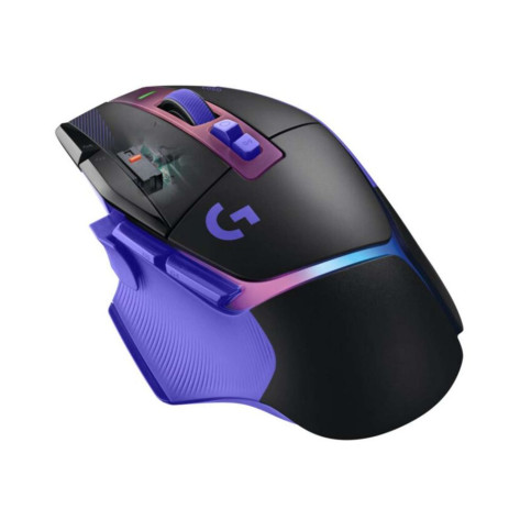 Гейминг мишка Logitech - G502 X Plus, безжична, оптична, Dark Lilac