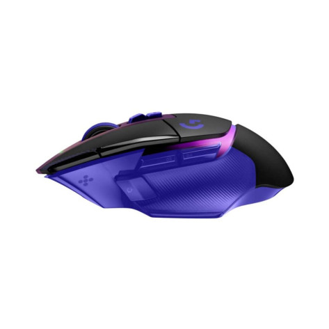 Гейминг мишка Logitech - G502 X Plus, безжична, оптична, Dark Lilac