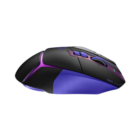 Гейминг мишка Logitech - G502 X Plus, безжична, оптична, Dark Lilac