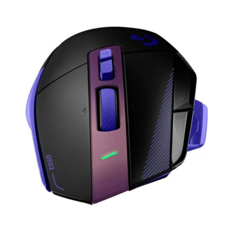 Гейминг мишка Logitech - G502 X Plus, безжична, оптична, Dark Lilac
