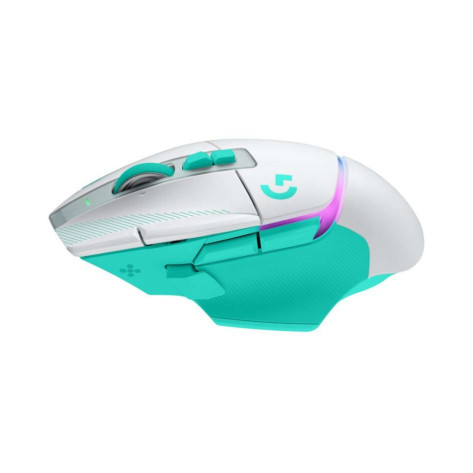 Гейминг мишка Logitech - G502 X Plus, безжична, оптична, Mint