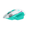 Гейминг мишка Logitech - G502 X Plus, безжична, оптична, Mint