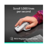 Гейминг мишка Logitech - MX Master 4, for Mac, лазерна, сива