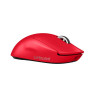 Гейминг мишка Logitech PRO X - Superlight 2 SE, безжична, червена