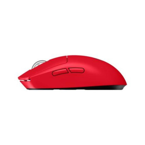 Гейминг мишка Logitech PRO X - Superlight 2 SE, безжична, червена