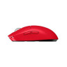Гейминг мишка Logitech PRO X - Superlight 2 SE, безжична, червена
