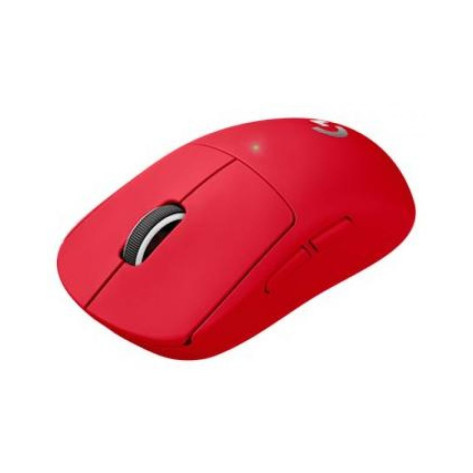 Гейминг мишка Logitech PRO X - Superlight 2 SE, безжична, червена