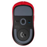 Гейминг мишка Logitech PRO X - Superlight 2 SE, безжична, червена