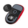 Гейминг мишка Logitech PRO X - Superlight 2 SE, безжична, червена