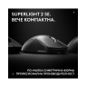 Гейминг мишка Logitech - PRO X Superlight 2c SE, оптична, безжична, черна