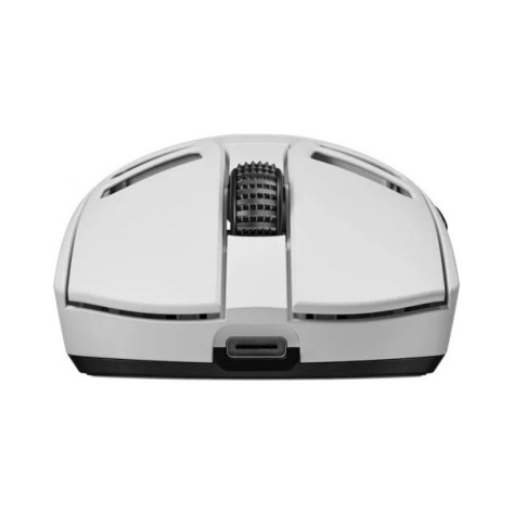 Гейминг мишка Lorgar - MSE90W, оптична, безжична, бяла