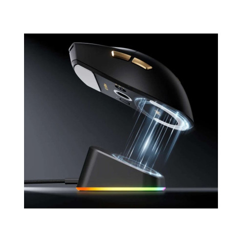 Гейминг мишка MCHOSE - K7 Ultra, 8K, оптична, безжична, черна