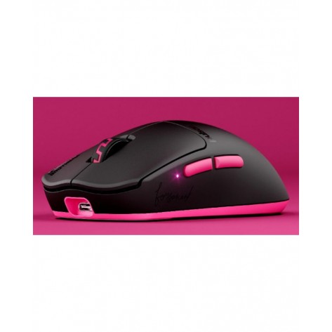 Гейминг мишка Pulsar - Susanto-X Medium, оптична, безжична, розова/черна