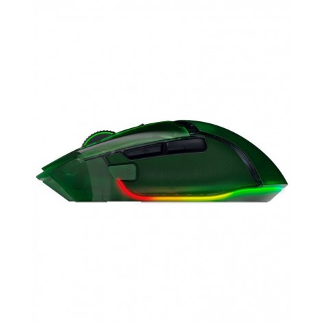 Гейминг мишка Razer - Basilisk V3 Pro, оптична, зелена