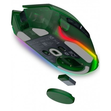 Гейминг мишка Razer - Basilisk V3 Pro, оптична, зелена