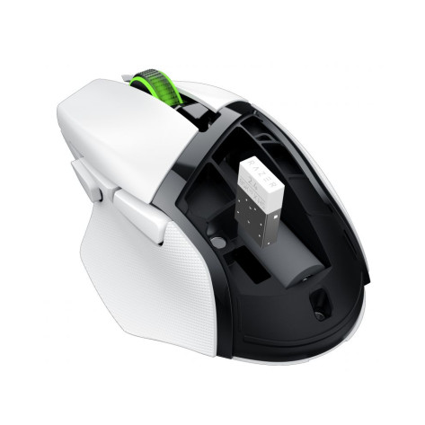 Гейминг мишка Razer - Basilisk V3 X HyperSpeed, оптична, безжична, бяла