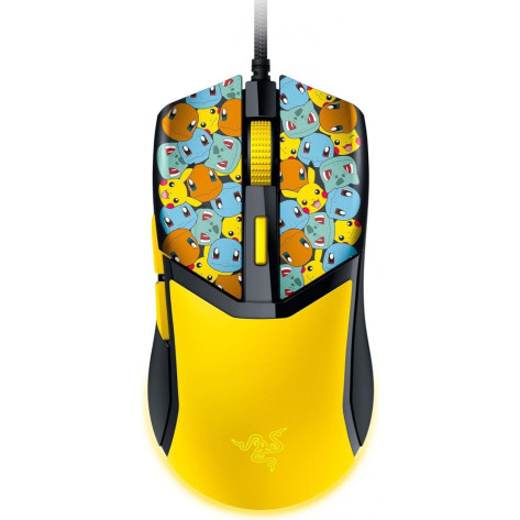 Гейминг мишка Razer - Cobra, оптична, Pokémon Kanto Starters Ed.