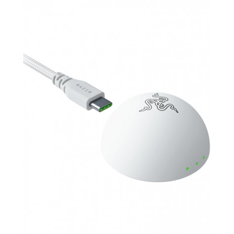 Гейминг мишка Razer - DeathAdder V4 Pro, оптична, безжична, бяла