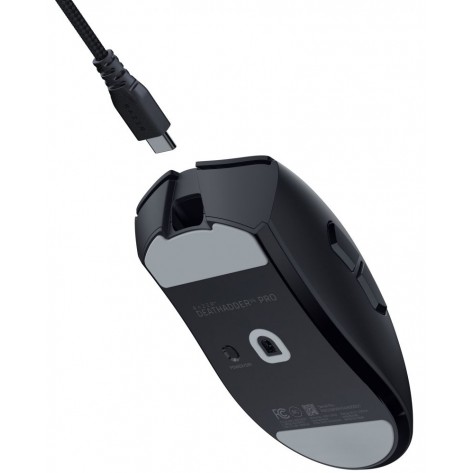 Гейминг мишка Razer - DeathAdder V4 Pro, оптична, безжична, черна