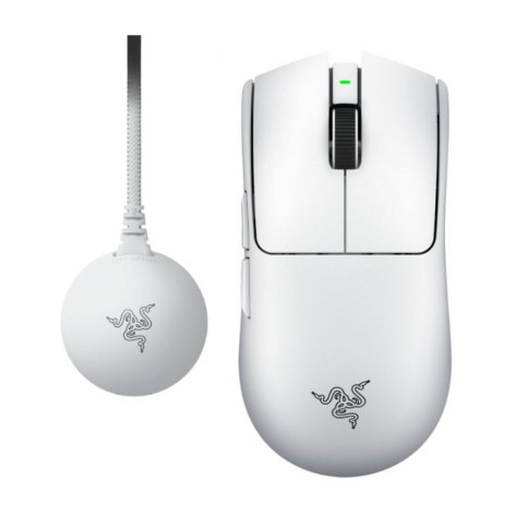 Гейминг мишка Razer - Viper V4 Pro, оптична, безжична, бяла