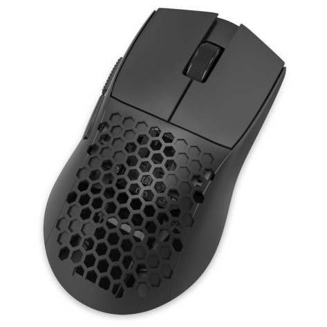 Гейминг мишка Redragon - K1NG Lite 1K M916-LIT-1K, оптична, безжична, черна