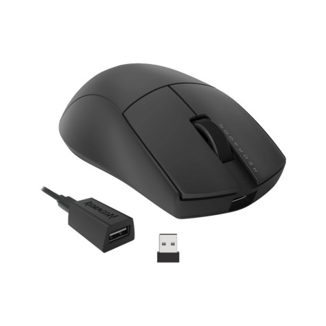Гейминг мишка Redragon - K1ng Lite 1K, M916-LIT-1K, оптична, безжична, черна