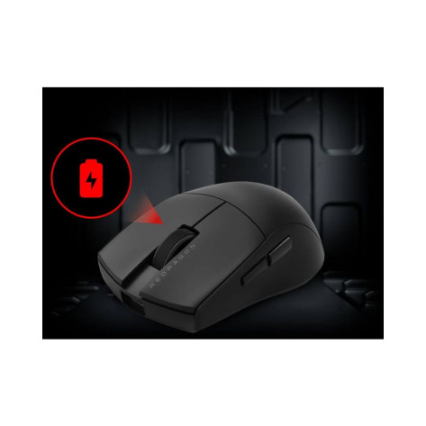 Гейминг мишка Redragon - K1ng Lite 1K, M916-LIT-1K, оптична, безжична, черна