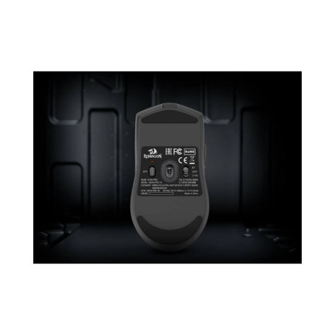 Гейминг мишка Redragon - K1ng Lite 1K, M916-LIT-1K, оптична, безжична, черна