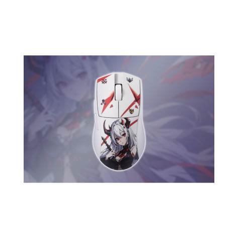 Гейминг мишка Redragon - K1ng Pro 1K, M916AK-PRO, оптична, безжична, бяла