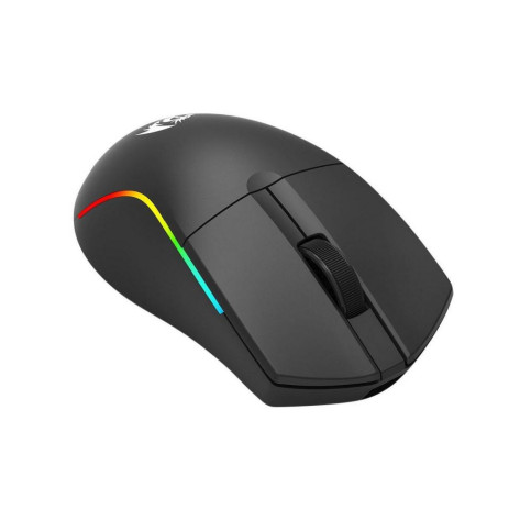 Гейминг мишка Redragon - M816-STD, оптична, безжична, черна