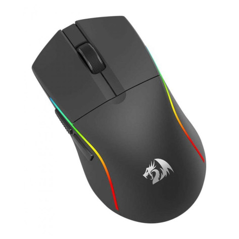Гейминг мишка Redragon - M816-STD, оптична, безжична, черна