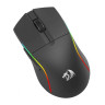 Гейминг мишка Redragon - M816-STD, оптична, безжична, черна