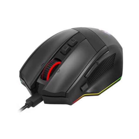 Гейминг мишка Redragon - Rind Pro M813, оптична, безжична, RGB, черна