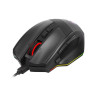 Гейминг мишка Redragon - Rind Pro M813, оптична, безжична, RGB, черна