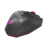 Гейминг мишка Redragon - Rind Pro M813, оптична, безжична, RGB, черна