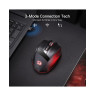 Гейминг мишка Redragon - Rind Pro M813, оптична, безжична, RGB, черна