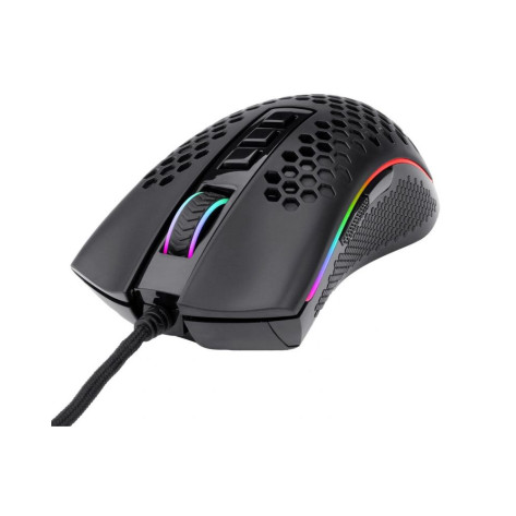 Гейминг мишка Redragon Storm - M808RGB-BK, оптична, черна