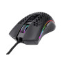 Гейминг мишка Redragon Storm - M808RGB-BK, оптична, черна