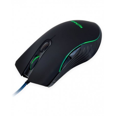 Гейминг мишка Roxpower - G20 Gaming RGB, оптична, черна