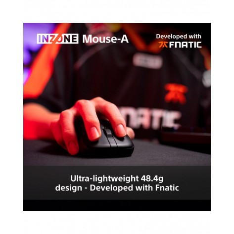 Гейминг мишка Sony INZONE Mouse-A, безжична, Fnatic Co-Designed