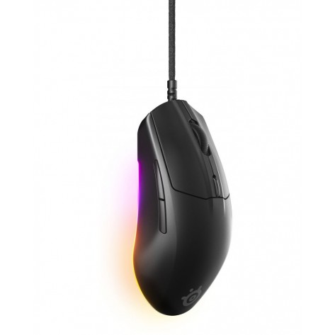 Гейминг мишка SteelSeries - Rival 3 Gen 2, оптична, черна
