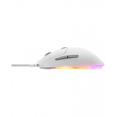 Гейминг мишка SteelSeries - Rival 3 Gen 2, оптична, бяла