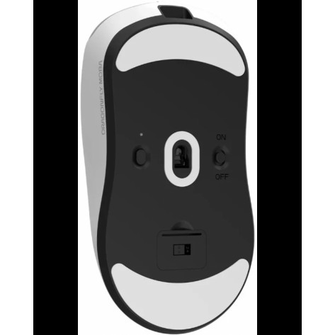 Гейминг мишка VGN - F1 Pro Max Dragonfly 1K, оптична, безжична, бяла