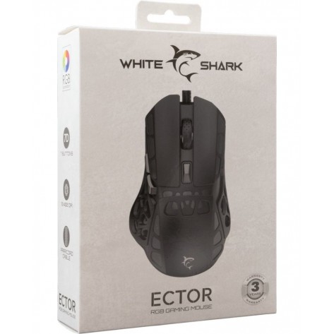 Гейминг мишка White Shark - ECTOR GM-5016, оптична, черна