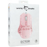 Гейминг мишка White Shark - Ector, оптична, розова