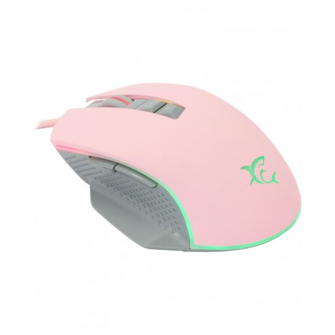 Гейминг мишка White Shark - GARETH, оптична, розова