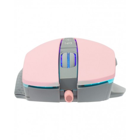 Гейминг мишка White Shark - GARETH, оптична, розова