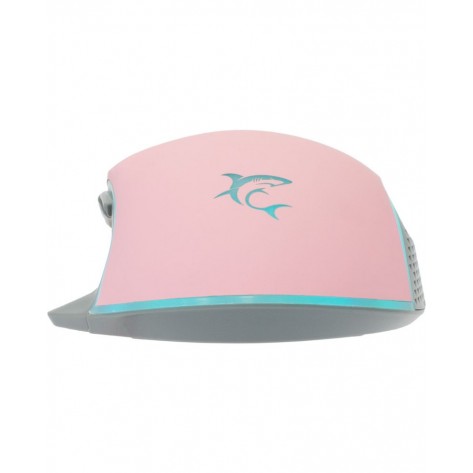 Гейминг мишка White Shark - GARETH, оптична, розова